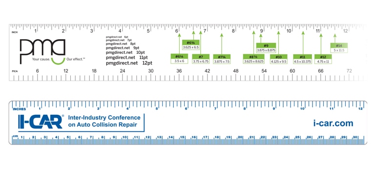 Custom Printed Palstic Prommotional Precision Rulers